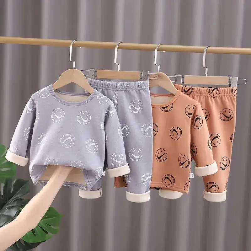 

Autumn Winter Kids Pajamas Sets Baby Girl Clothes Boys Pyjamas Girls Pijamas Baby Sleepwear Children's Long Sleeve T-shirt+Pants