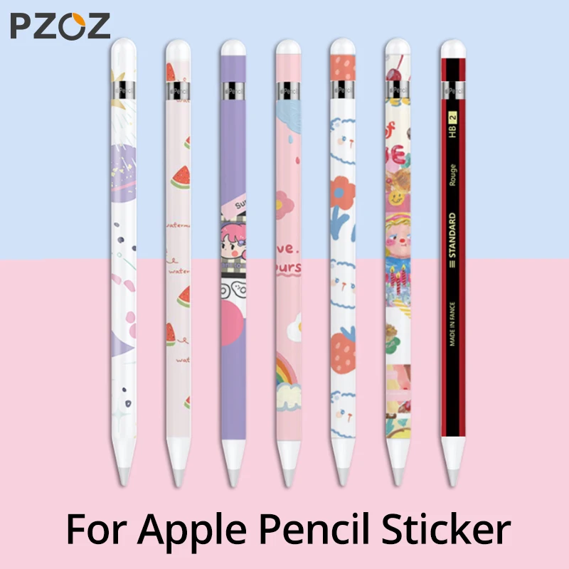PZOZ наклейки для Apple Pencil 1 2 Защитная Бумага устойчивые к царапинам ультра тонкие