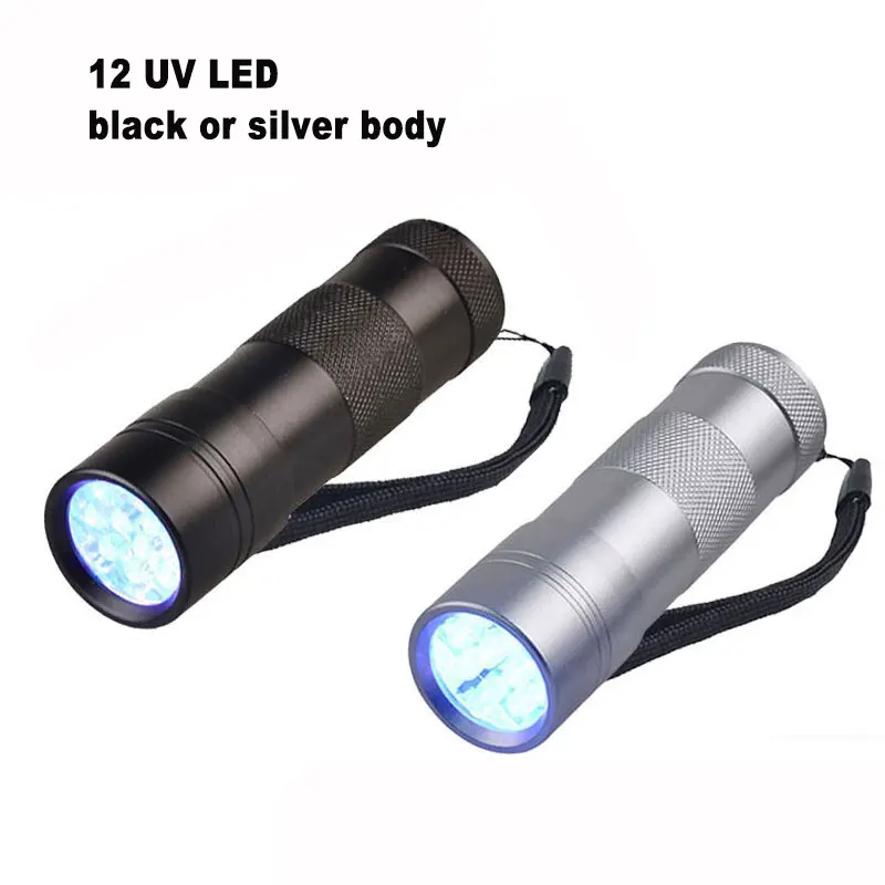 12 UV LED TMWT 100 68 51 41 21 9 UV LED черный свет 395nm 380nm ультрафиолетовый фонарик скорпион Мочи Детектор факел лампа - Испускаемый цвет: 12 UV LED