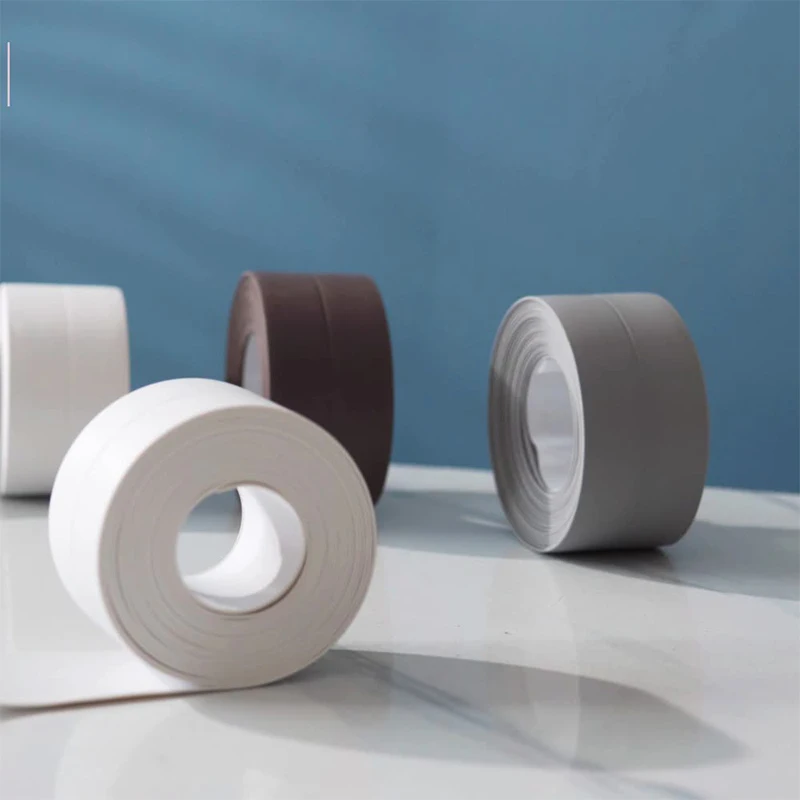 

3.2M Sealing Strip Bathroom Shower Sink Bath Caulk Tape White PVC Self Adhesive Waterproof Wall Tape for Bathroom Kitchen