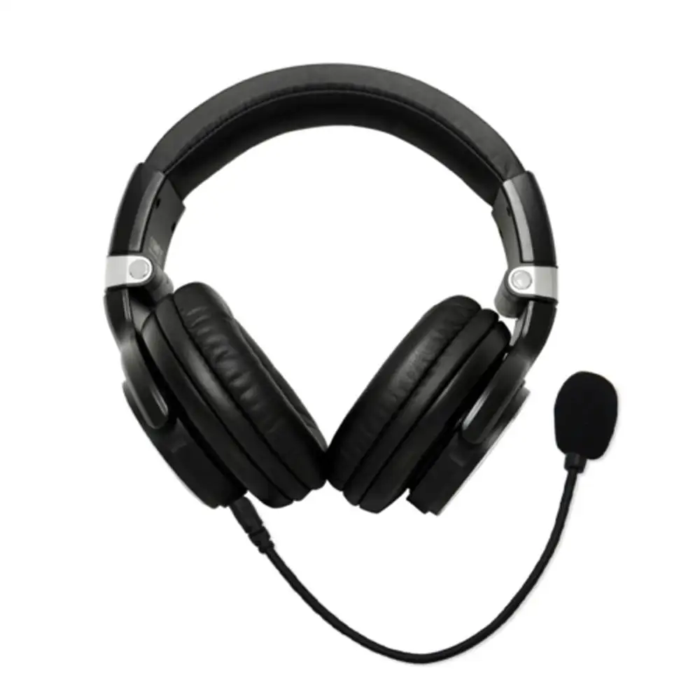 1 шт. портативная Проводная стереогарнитура 3 5 мм для студийной игры микрофон