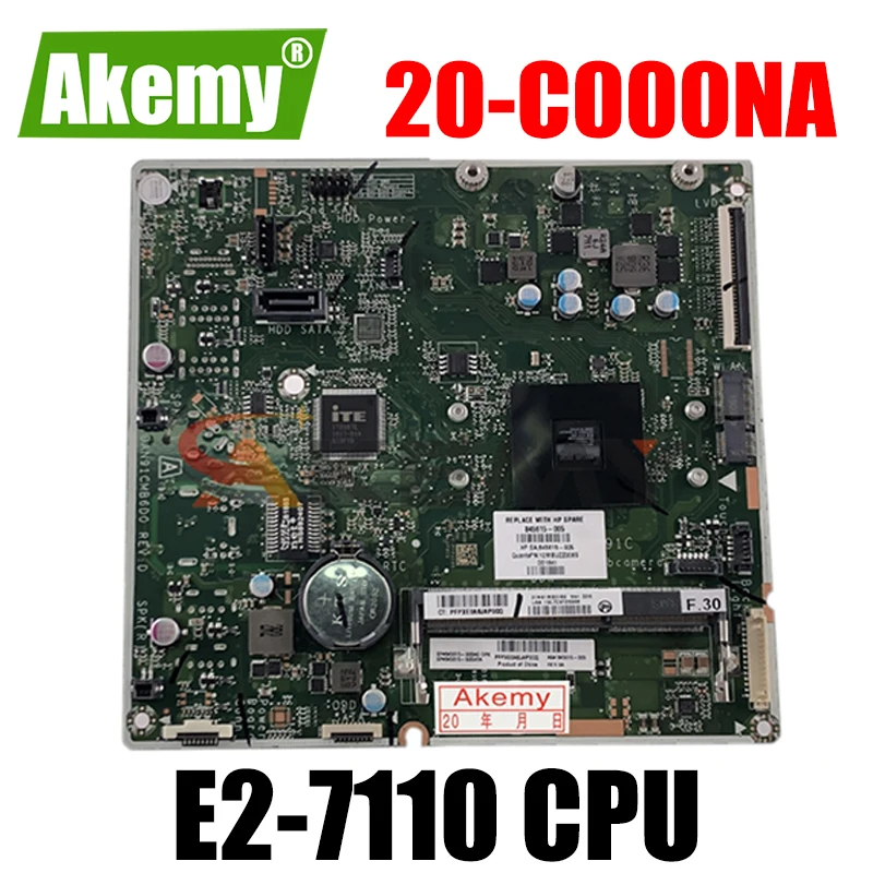 

Для HP 20-C 20-C000NA 20 "моноблок системная плата AMD E2-7110 Процессор 845615-001 845615-501 DAN91CMB6D0 материнская плата 100% тестирование Быстрая доставка