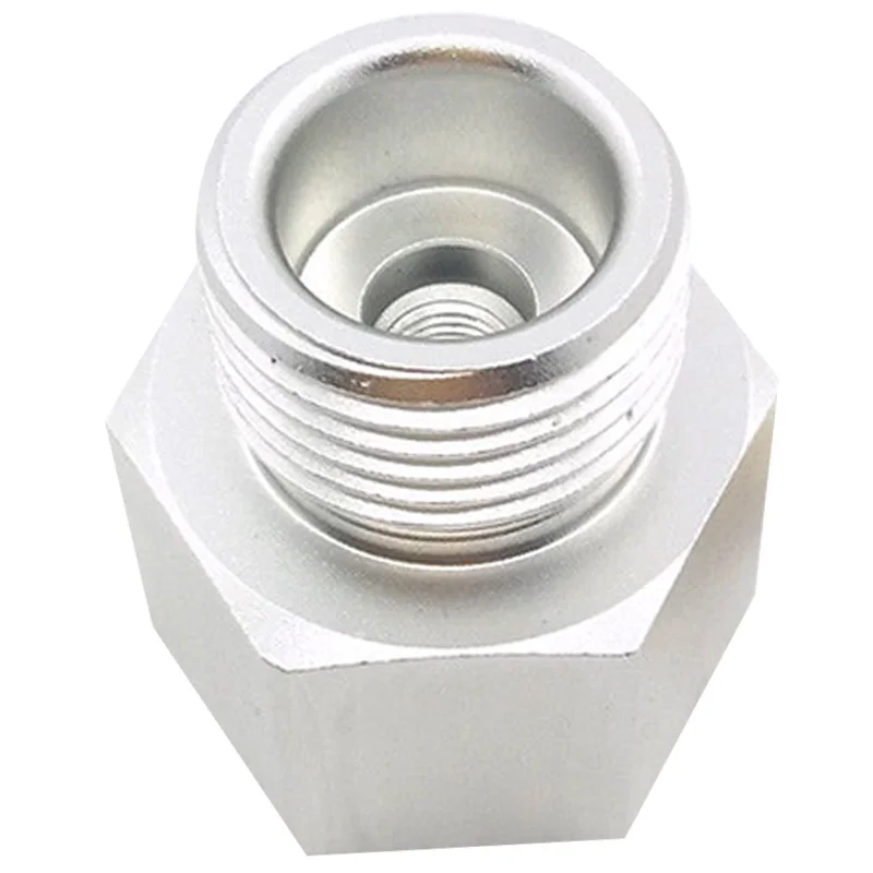 1X CO2 бак адаптер латунный цилиндр женский CGA 320 на обоих концах для подключения