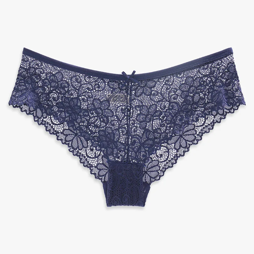 

New Women Sexy Mesh Comfortable Underpants Low Waist Panties Ladies Breathable Soft Underwear Lace Lingerie Female Briefs