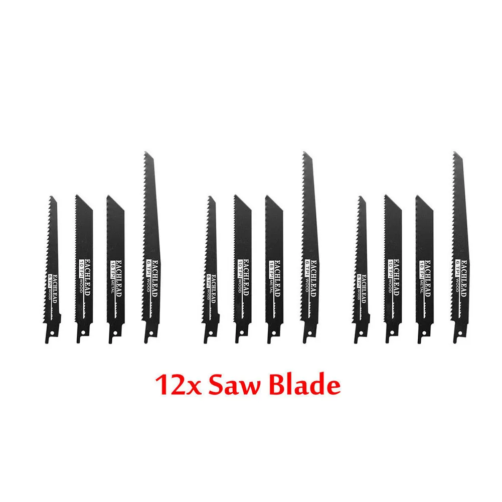 

18V 30cm 1800r / Min Multi Electric Saw BL1830 1840 1850 Models Wood Cutting Portable Wood Cutting Led Lights 12pcs Saw Blade