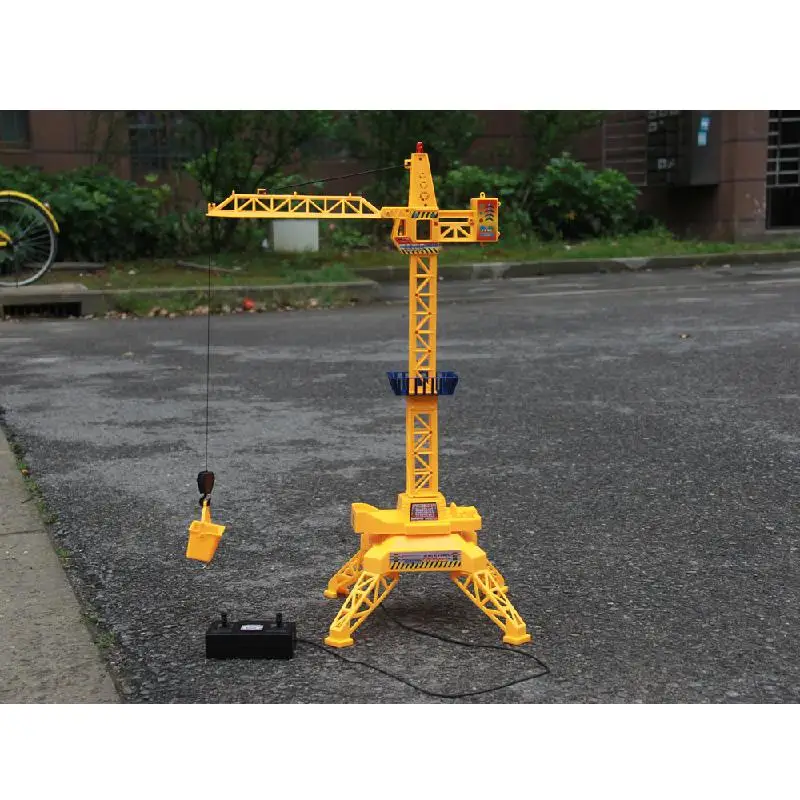 1:64 электрический пульт дистанционного управления башенный кран кабель канала 4