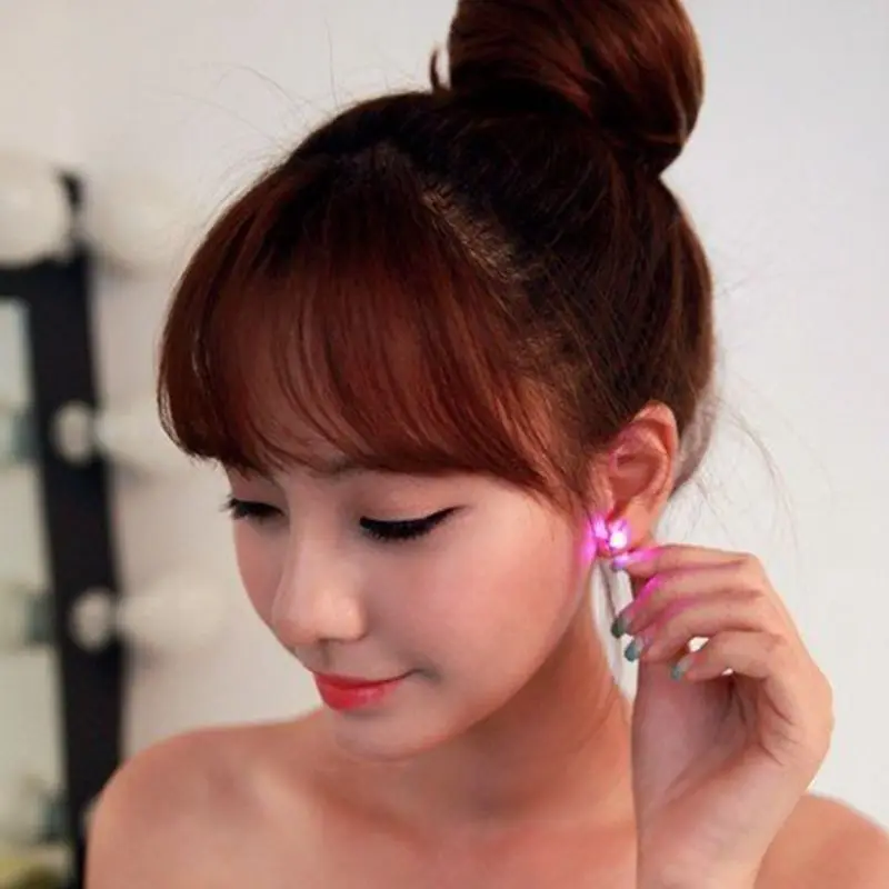 Модные ювелирные изделия светятся в темноте ночной клуб тренд светодиодные