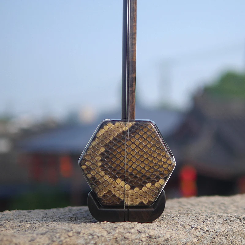 Erhu Китайский инструмент профессиональный Huqin Strik Muziek macassar ebony Erhu instrumento аксессуары струнный лук erhu книжный тюнер