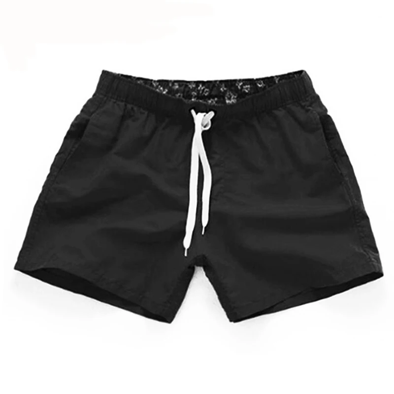 

Men Summer Casual Shorts Quick Drying Fitness Short homme Beach Shorts Men Women Boardshorts Elastic Waist Solid gym Clothing