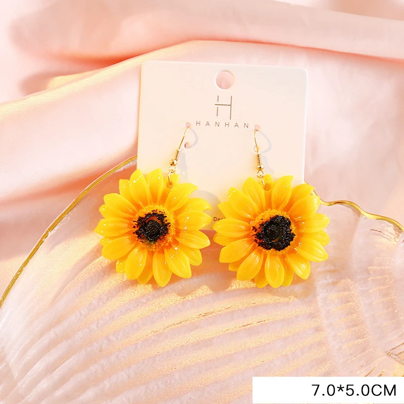 Винтажные женские серьги-гвоздики FACEINS массивные ювелирные украшения с