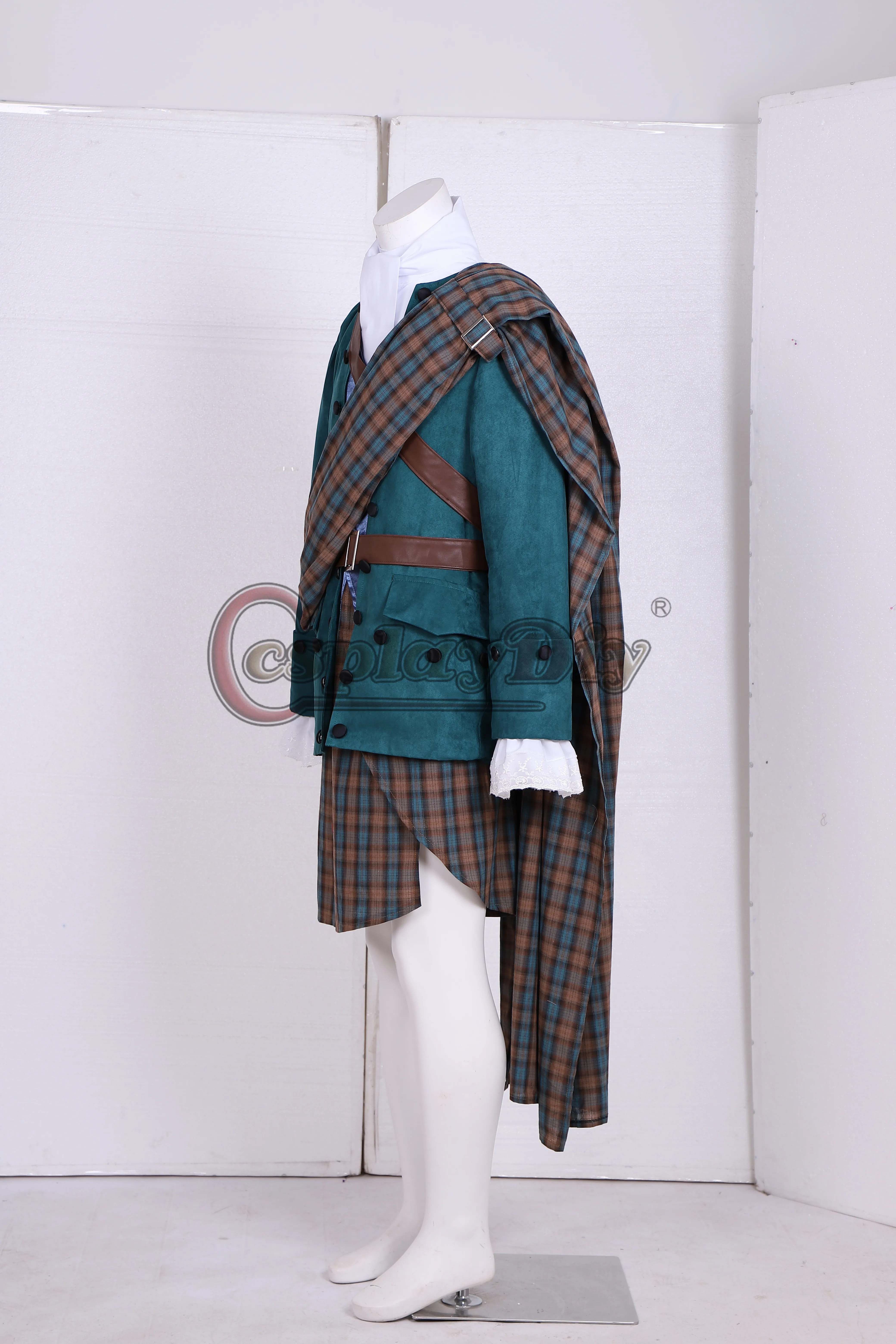 Cosplaydiy заказной Outlander Джейми Фрейзер Косплей Костюм для взрослых Хэллоуин наряд