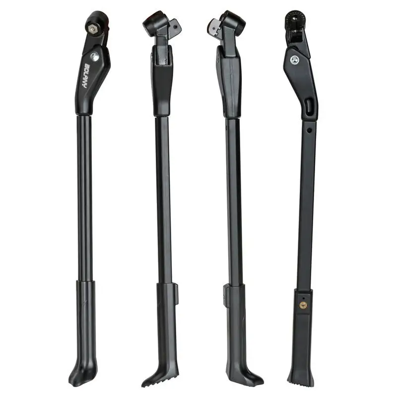 Велосипедная подставка Регулируемая алюминиевая велосипедная боковая Складная