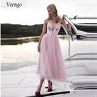 Verngo роскошное вечернее платье цвета шампанского с v-образным вырезом, перьями и Боковым Разрезом, вечерние платья с открытой спиной, Дубай, длинное торжественное платье 2020