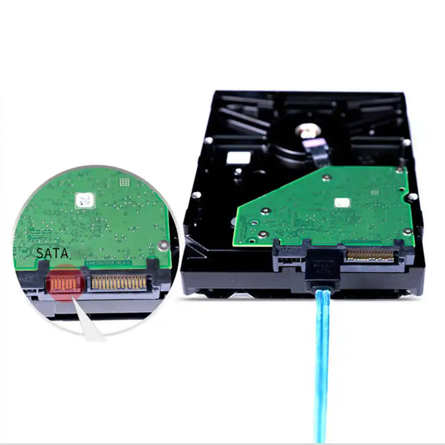 Внутренний мини кабель синий H0101 4 SATA к оборудованию SSD накопитель сервера 1