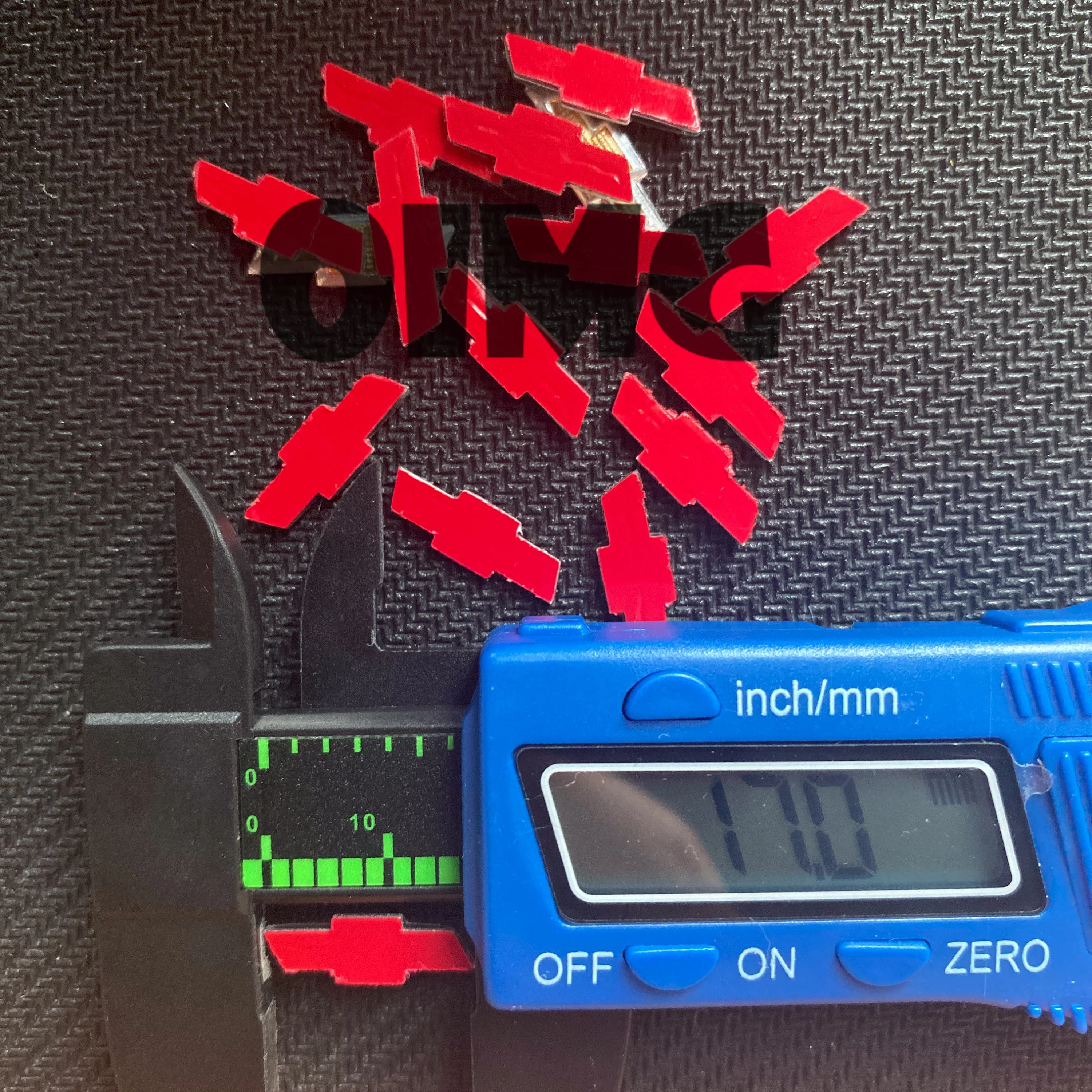 5 шт./лот размер 18X6mm пульт дистанционного управления брелок для ключей значок