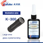 50 мл клей УФ Kafuter УФ отверждаемый клей K-300 прозрачный кристалл и стекло клей с УФ фонариком