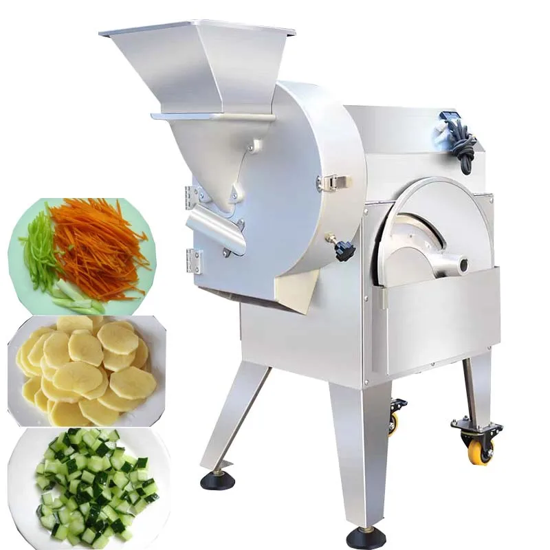 

2020 Commercial New Canteen vegetable cut fruit machine, shredded carrot dicing machine
