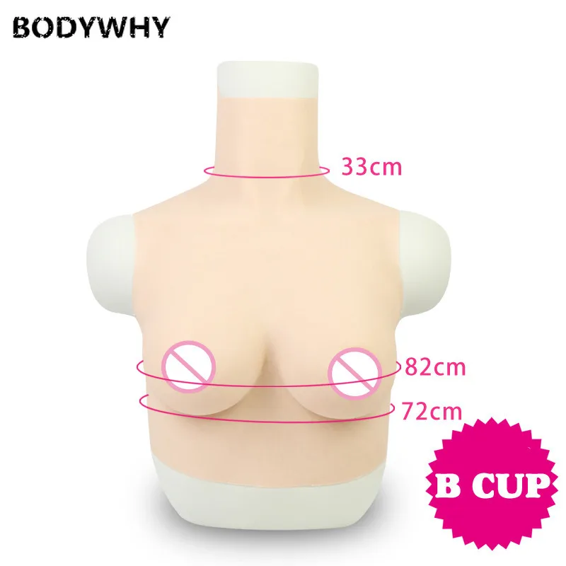Breast In Realistic Healthy Soft Medical Silicone Used for Masquerade Cosplay Transgender Crossdress Drag Queen