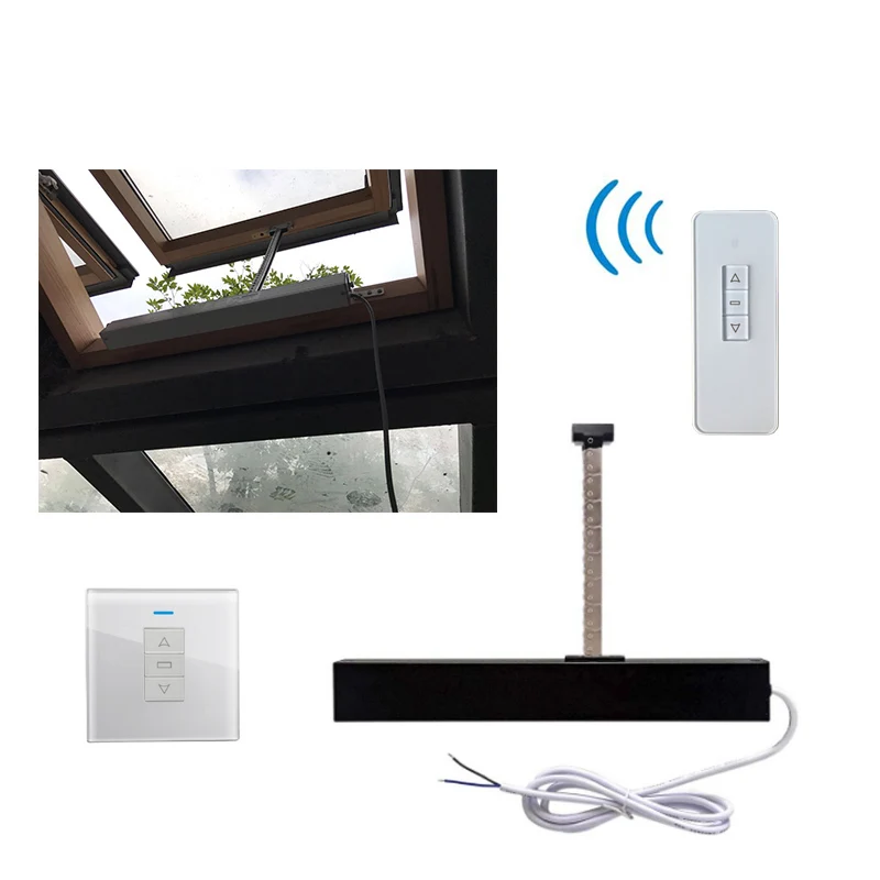 Automatic home Window Opener/Electric Home Opener(remote control+receiver are included) Open 300mm Small size |