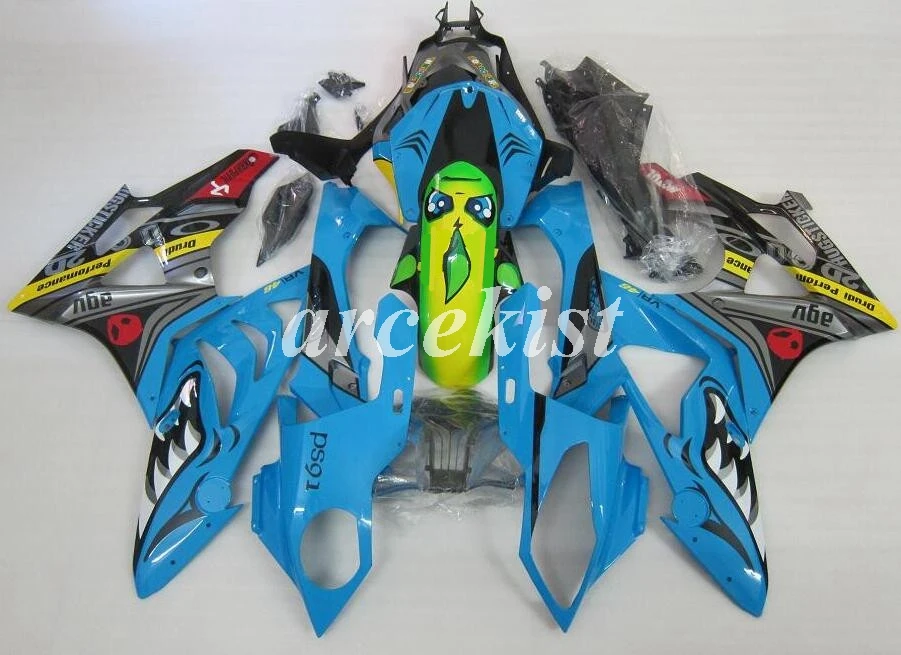 Новый стиль ABS весь обтекатели комплект Подходит для BMW S1000RR 2009 2010 2011 2012 2013 2014 09 10 11