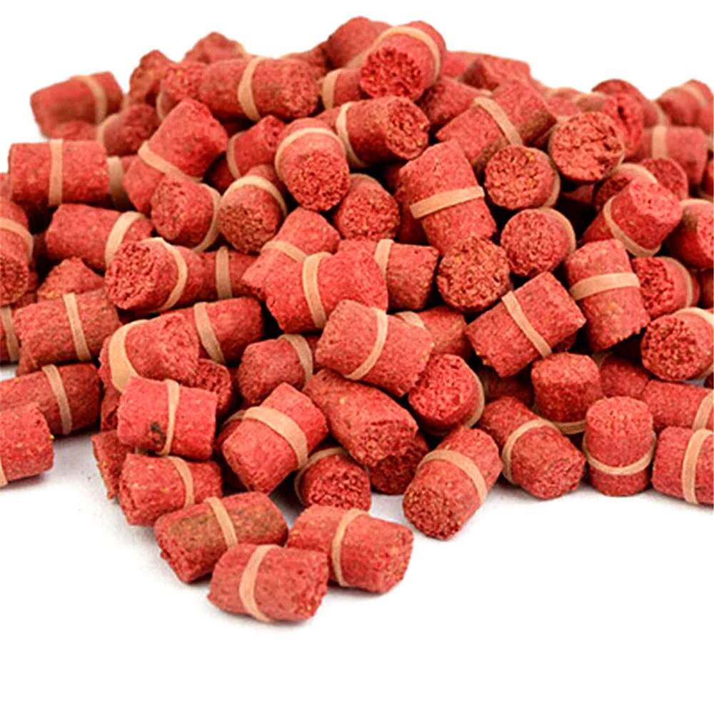 Гранулированная красная травяная наживка для ловли Карпов рыболовные приманки