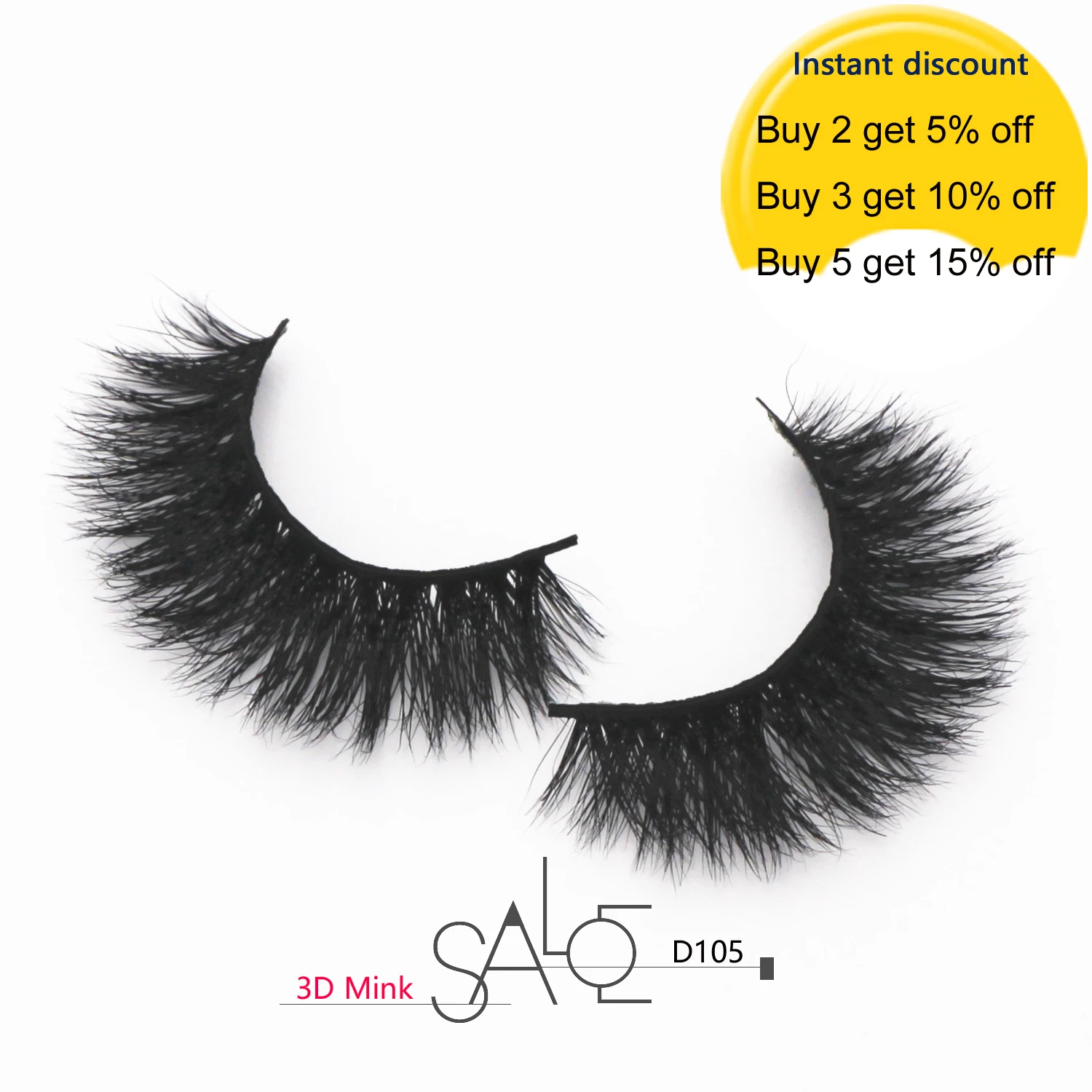 3D ресницы норковые накладные коллекция верхние толстые длинные легкие пушистые