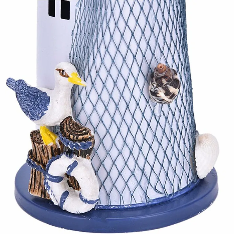 Маяк в средиземноморском стиле Железный статуя ностальгические украшения для