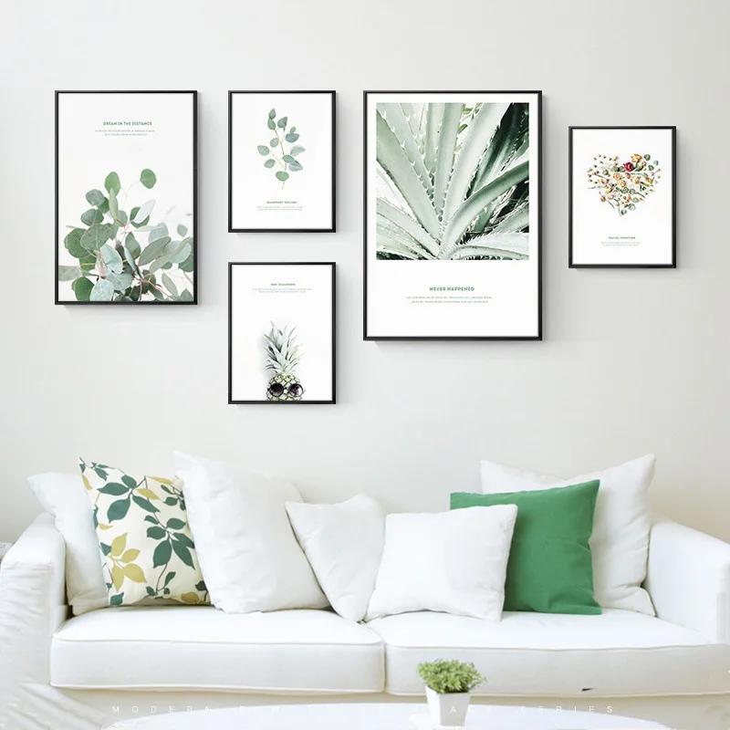 

Flower Unframed Fabric Cloth Europe Turquoise Home Decor Wall Decorations Bed Room Graffiti Art Psychedelic Minimalist