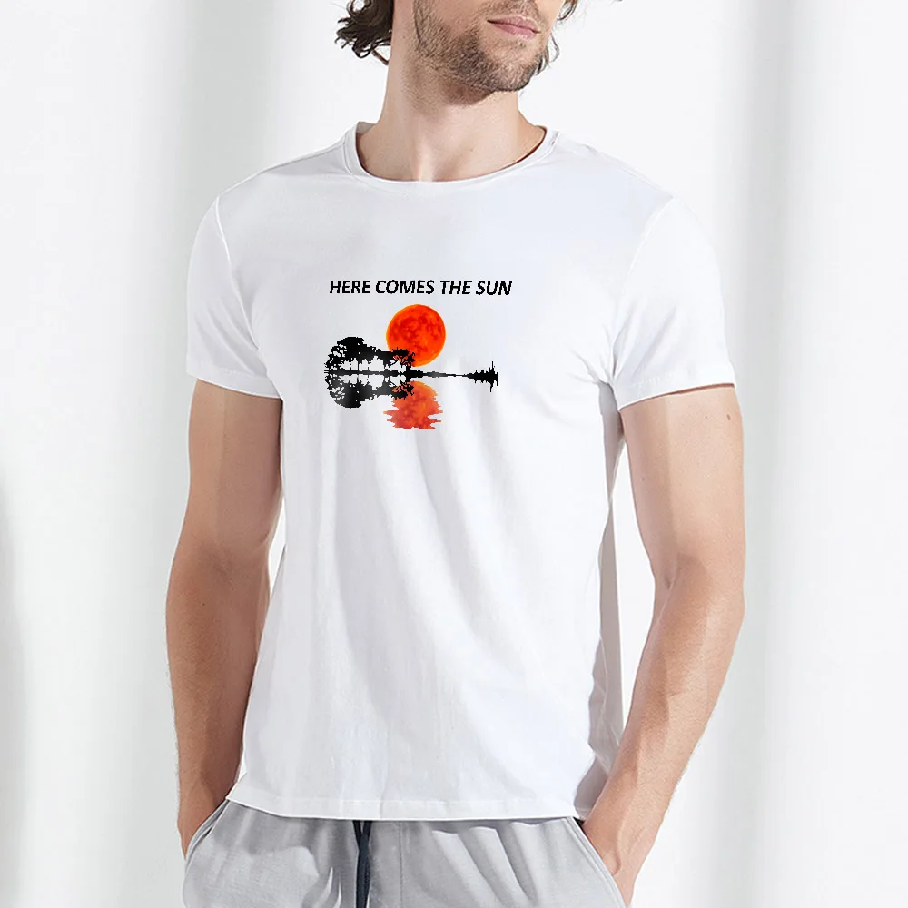 Мужская футболка с коротким рукавом летняя повседневная круглым вырезом и