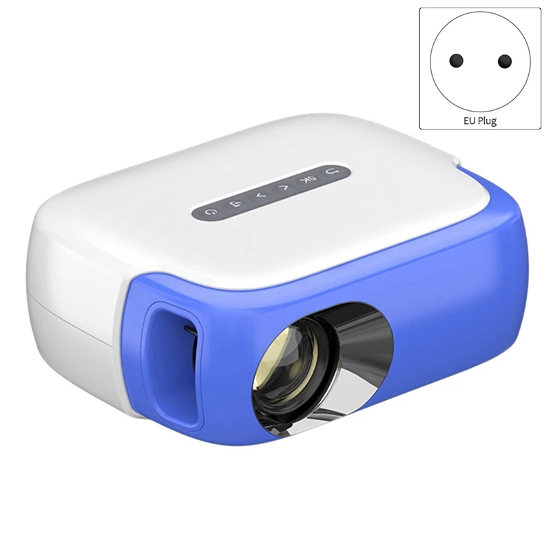 Проектор RISE-860 500 люмен 1080P маленький портативный проектор для родителей и детей