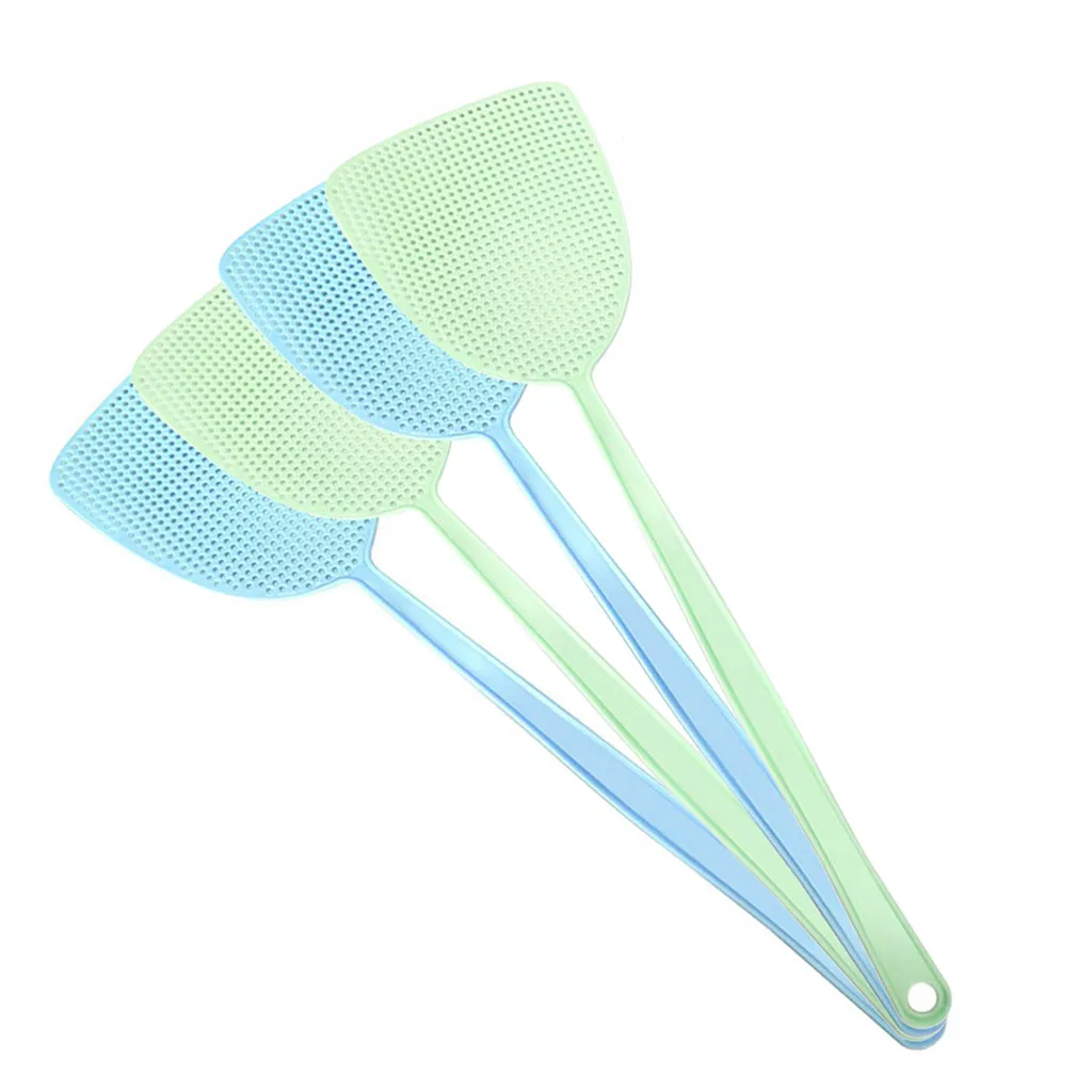 4 шт. Пластик мухобойка ручной Swat Москитная Катушка Управление с ложки длинной