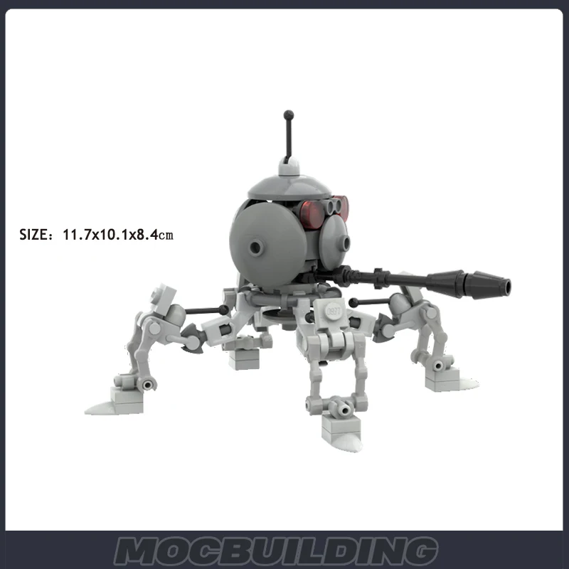 Конструктор Звёздного фильма эксперт-конструктор MOC карликовый дроид воздушный