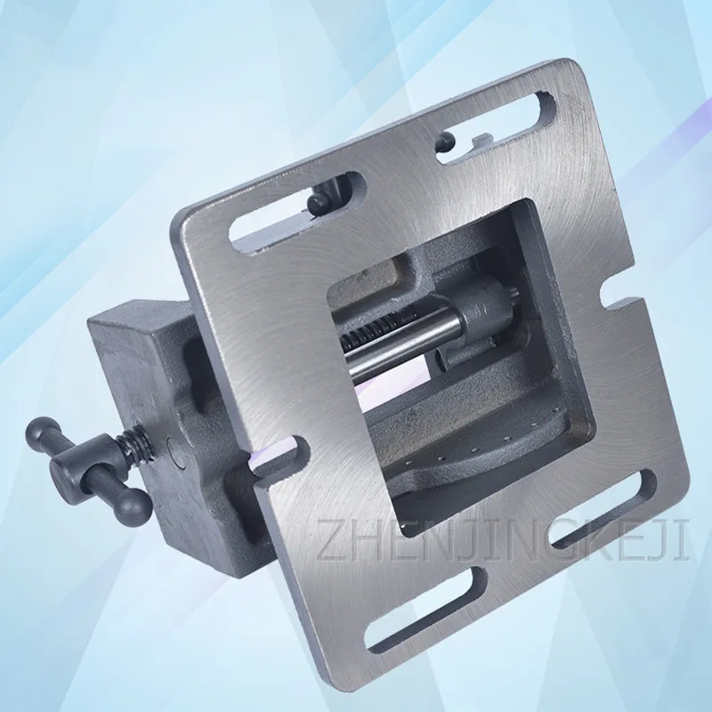 

QKD Pourable Guide Type Angle Flat Pliers 0-90 Degrees Tilt Drilling Machine Bench Vice 3 Inches 4 Inch Bench Drill Fixture