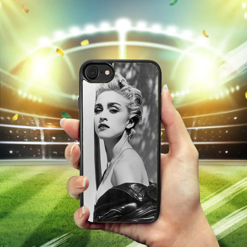 Madonna Dark Sexy Music Pop Celebrity мобильный телефон Жесткий ПК чехол для iphone 8 7 6 6S Plus X XR XS 11 Pro Max