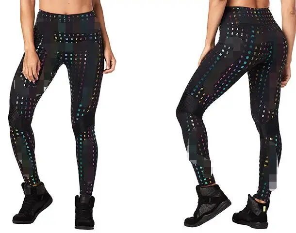 FIT FUNKY женские трикотажные брюки из полиэстера женская одежда для бега гламурные