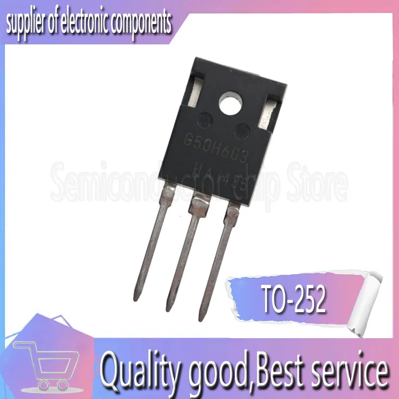 

10 шт./лот G50H603 IGW50N60H3, транзистор spot TO-247 IGBT, 600 в, а