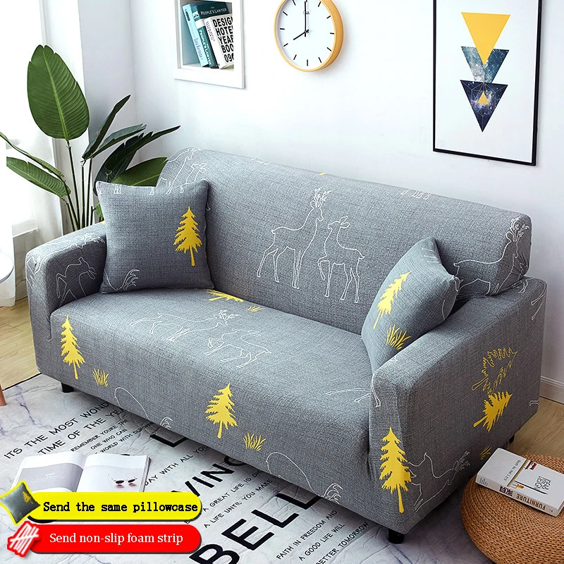 3 местный эластичный диван подлокотник крышка Slipcover стрейч для гостиной Универсальный нескользящий все включено мебель протектор