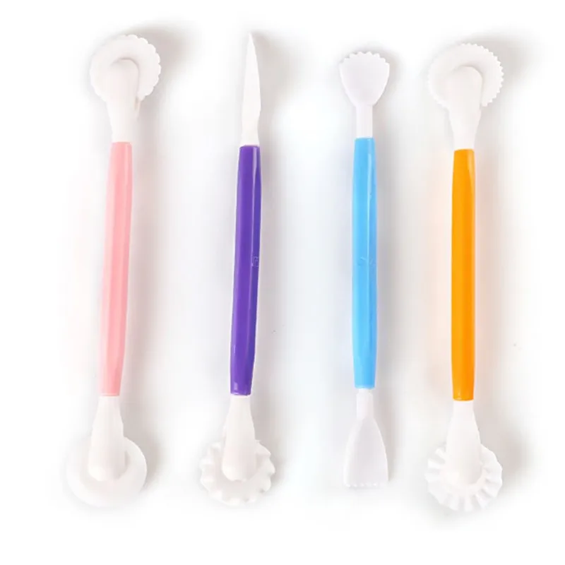 Новые 4 шт. для выпечки тортов с помадной начинкой декоративная форма Инструменты