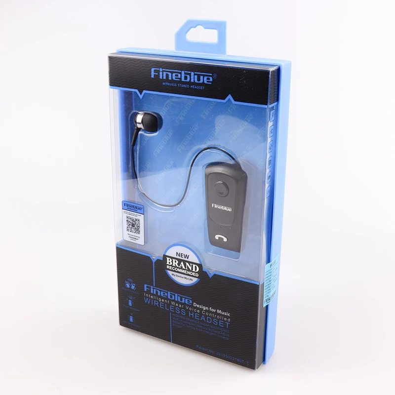 

Bluetooth Wireless Retractable Headset Hands-free Clip For Stereo Headset Mic Portable Phone Call Bluetooth Headset For Xiaomi