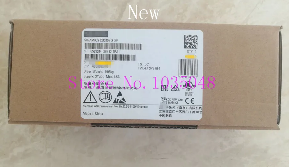

1PC 6SL3244-0BB12-1PA1 6SL3 244-0BB12-1PA1 New and Original Priority use of DHL delivery #03