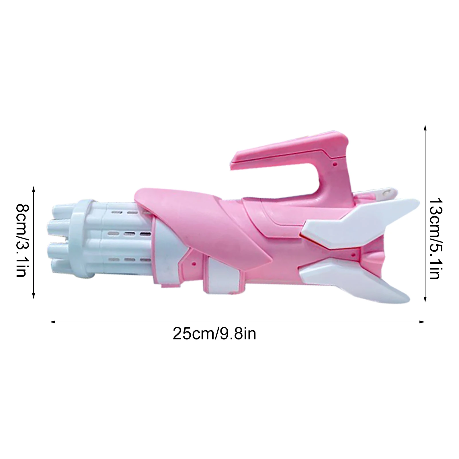 

Kids Automatic Gatling Bubble Gun Toys Summer Soap Water Bubble Machine 2-in-1 Electric Bubble Machine For Children Gift Toys