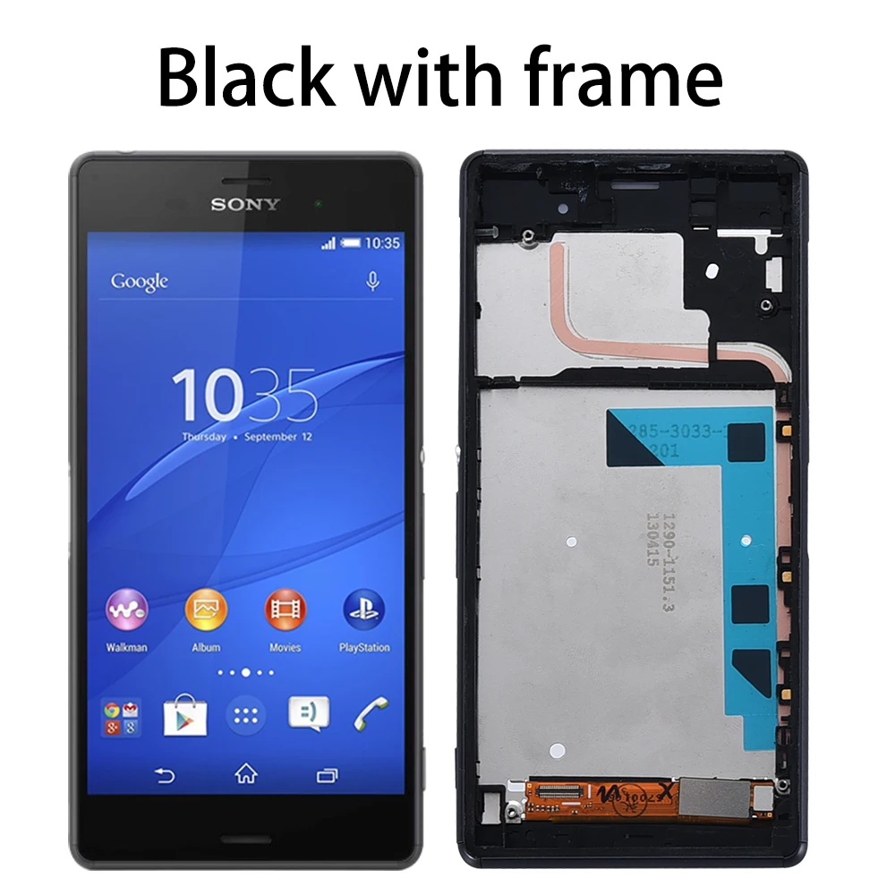 Гарантия 5,2 ''для Sony Xperia Z3 ЖК-дисплей сенсорный экран D6603 Замена для Sony Xperia Z3 lcd Dual D6633