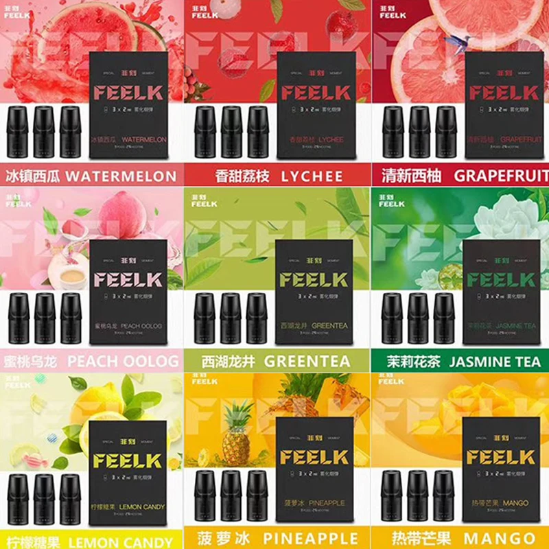 Картридж Feelk Vape Pods 2 мл с манго ананасом для Relx Vape устройства ручка электронные сигареты