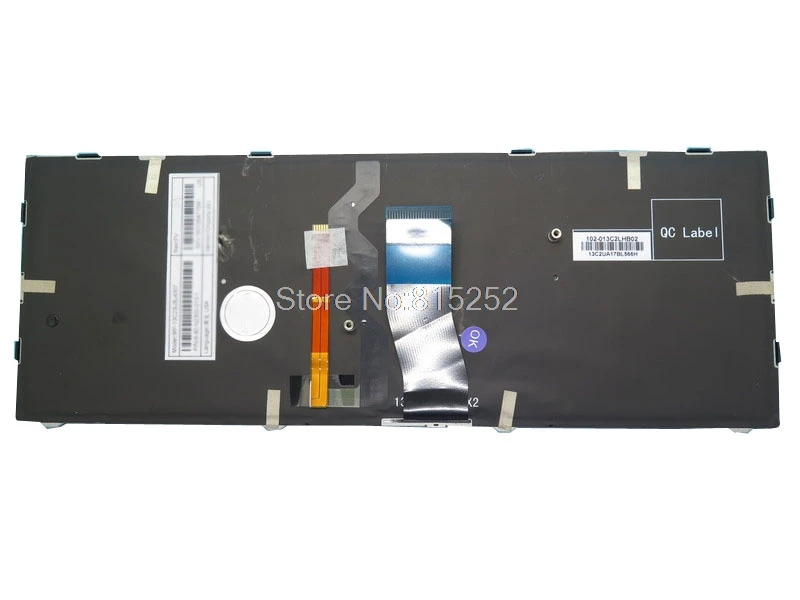 США KR SD Великобритания FR GR клавиатура с подсветкой для CLEVO P640HJ P640HK1 P640RE P640RF P641HJ P641HK1