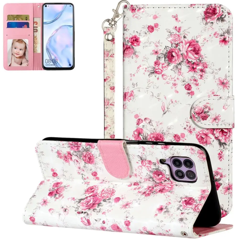 Чехол кобура с 3D рисунком для Samsung Galaxy Note 20 Pro 10 9 чехол милым котом и цветком S20 Ultra