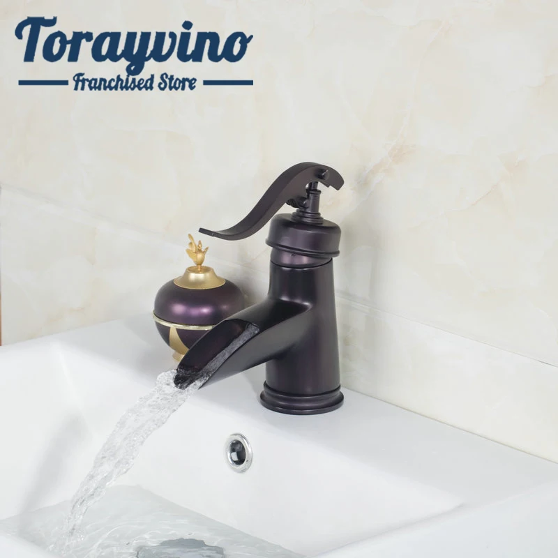 Смеситель Torayvino для раковины в ванную комнату кран уникальной формы с одним
