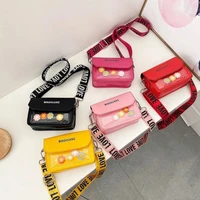 okolive lovely childrens square shoulder bag fashion princess cute mini messenger bags baby girls wallet coin purse handbag
