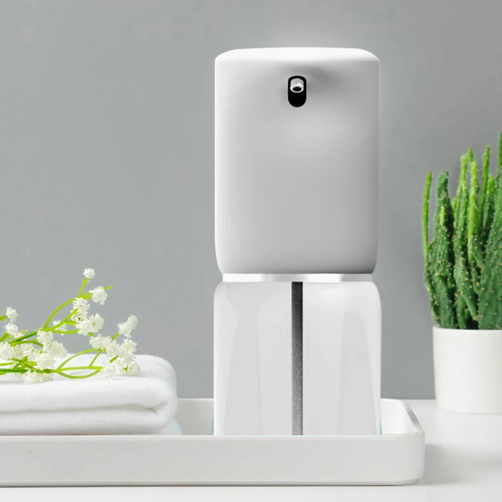 

Automatic Infrared Soap Dispenser Touchless Hand-Washing Soap Dispensers for Home Bathroom Kitchen Hotels Restaurants 400ml