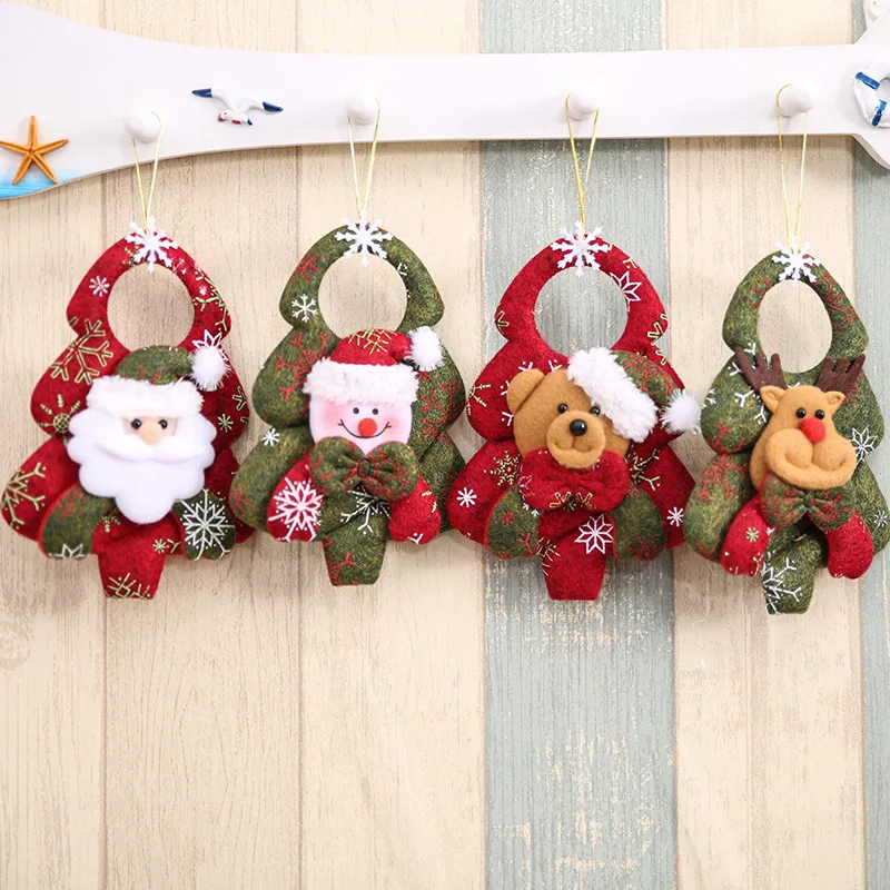 

Christmas Decorations for Home Lovely Faceless doll Hanging Pendant Christmas Tree DIY Decor Ornaments Xmas New Year Gifts Kids