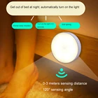 Светодиодный индукционный ночник 1 Вт, перезаряжаемый прикроватный светильник для гостиной, спальни, общежития, коридора, магнитная адсорбционная лампа для сна